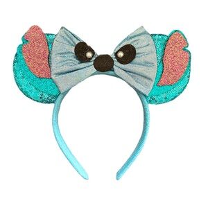 Women’s Disney Inspired Handmade STITCH Minnie Ears Headband - NWOT